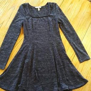 Speechless Navy/ Gray A line Dress